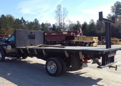 Structural Steel on Flatbed Truck in NC