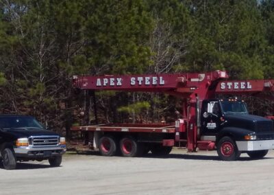Structural Steel Fabrication Crane- Apex Steel Corp NC