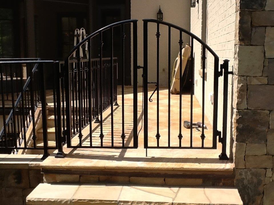 Residential Iron Railing Gallery - Apex Steel Corp